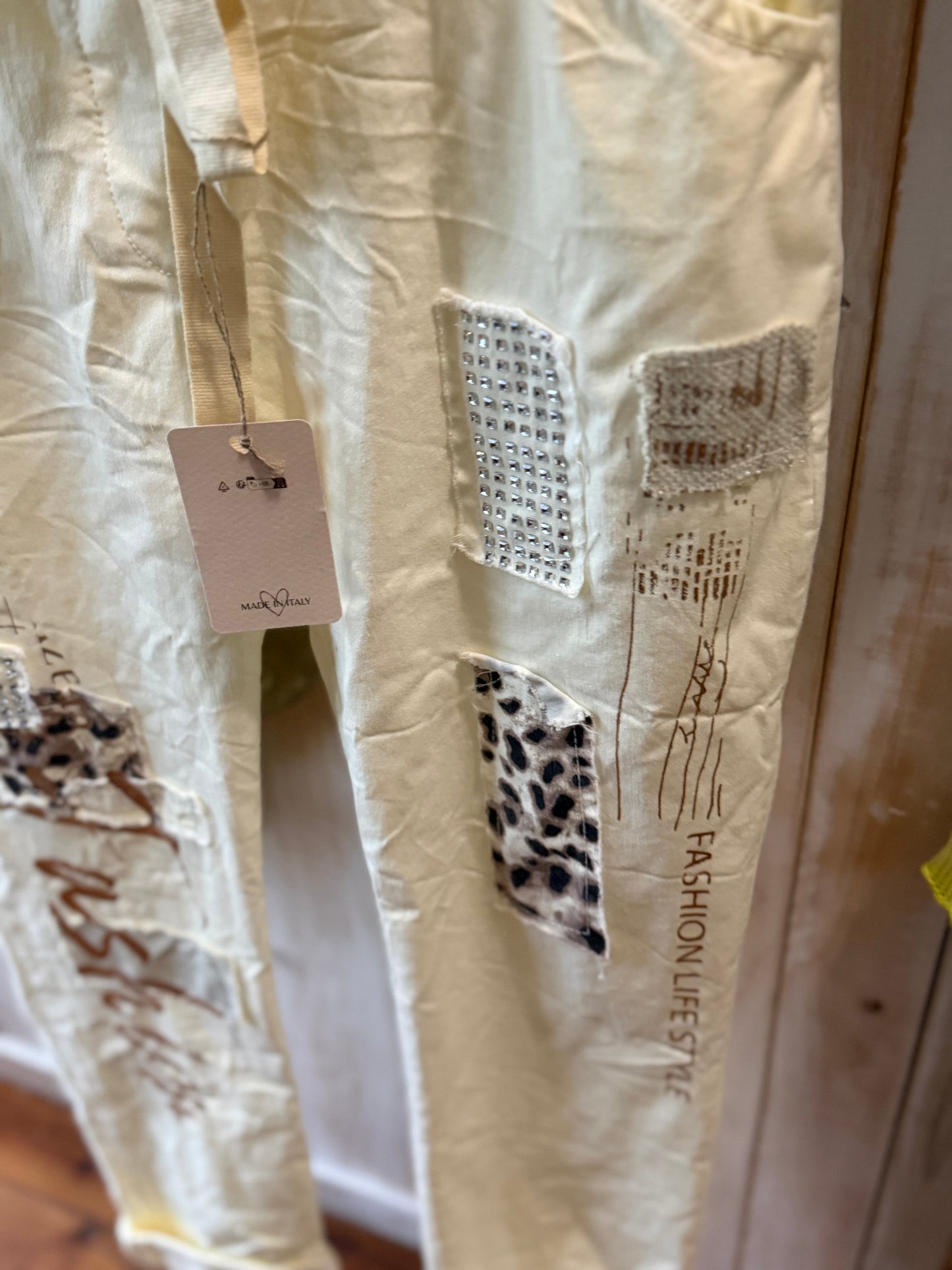 Fashion Pant Yellow 2/2