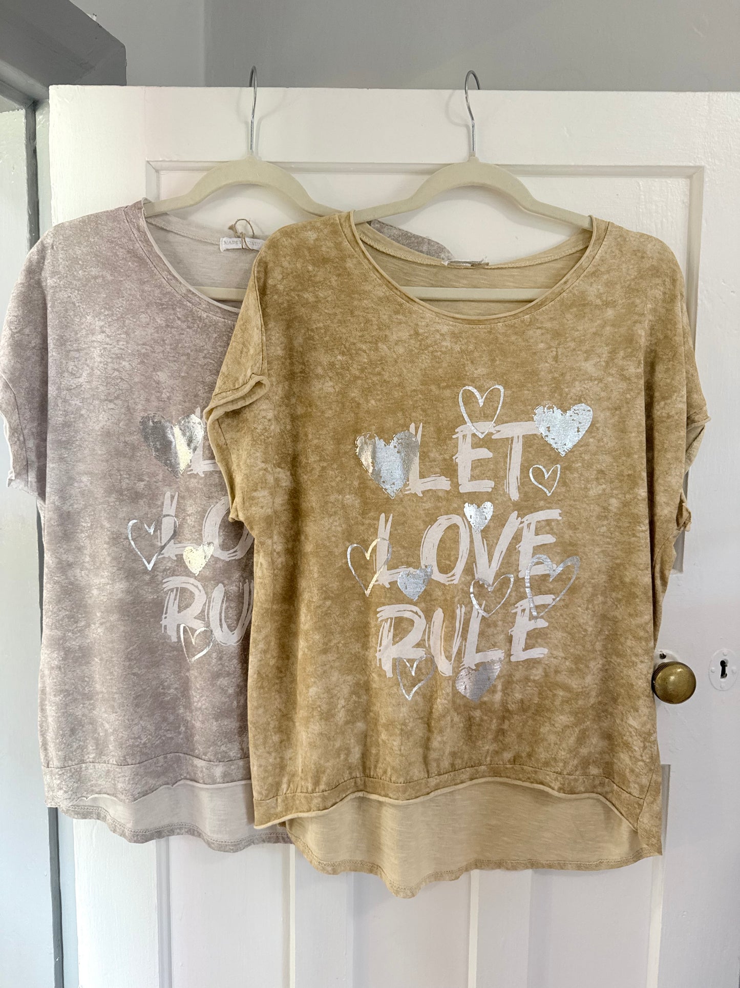 Let Love Rule Taupe