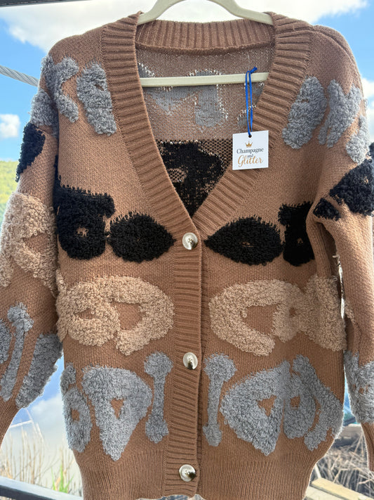Snuggle Me Knit Brown