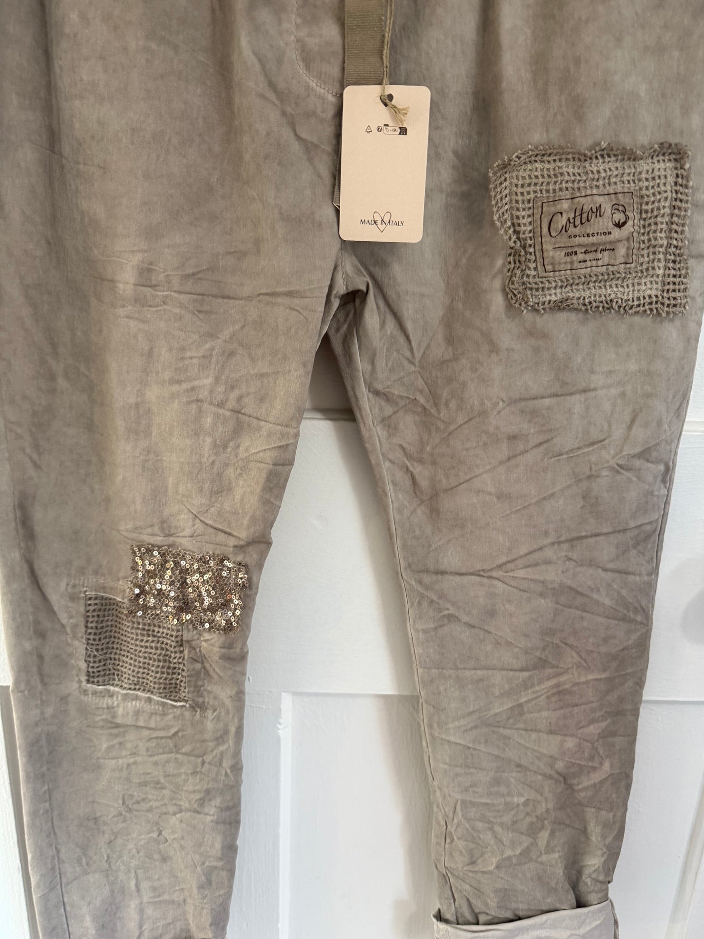 Caramel Patched Pant