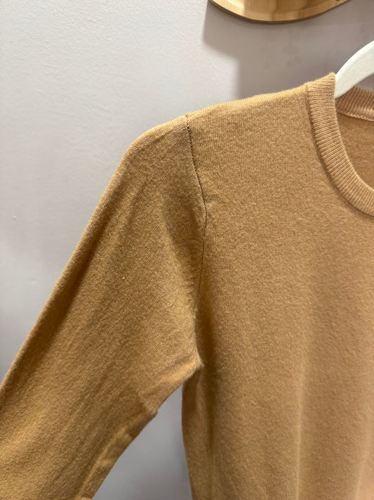 Button Up Knit Caramel