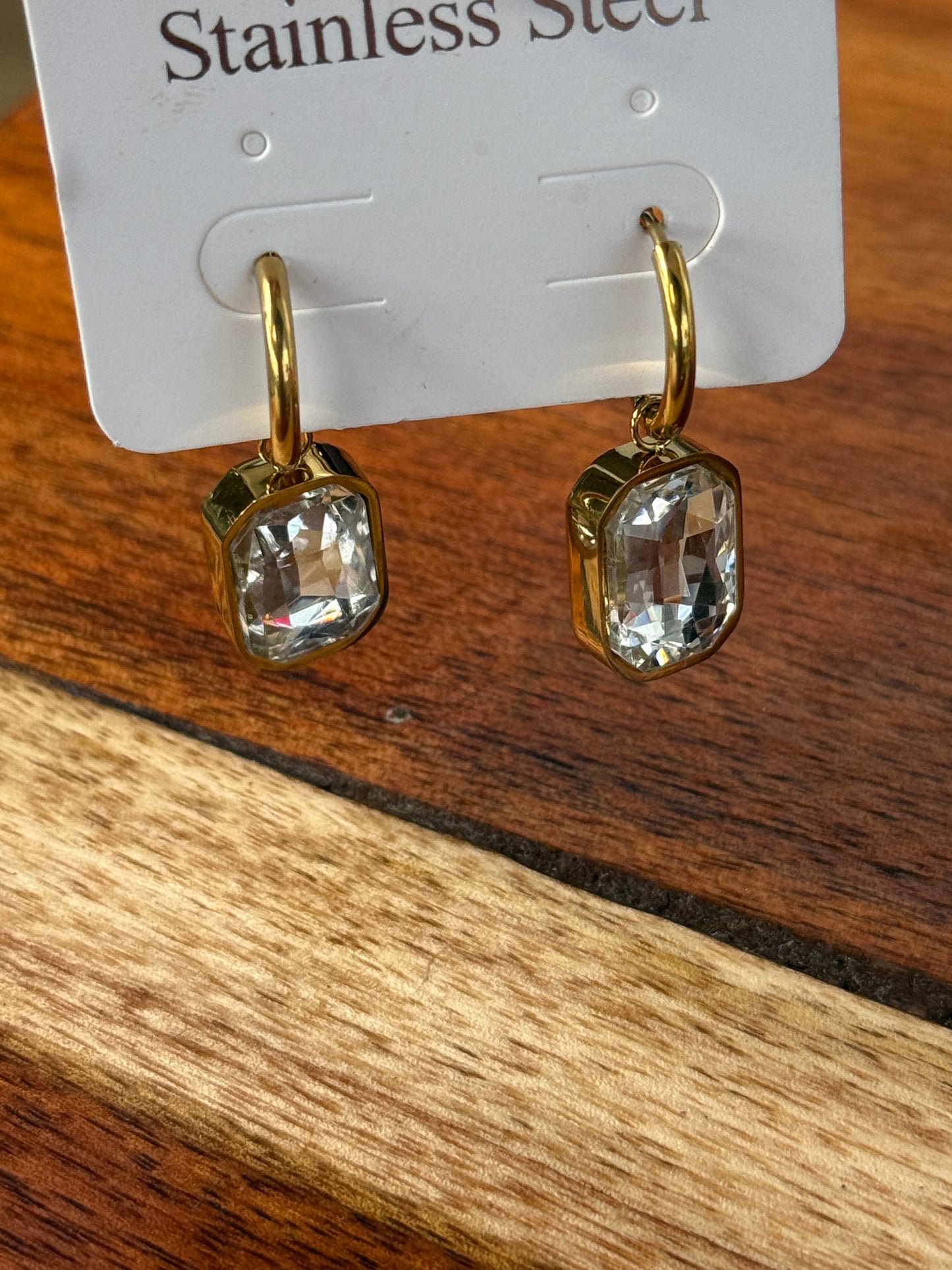 Shareen Earrings White