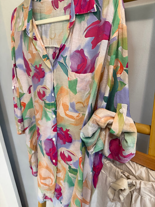 Printed Blouse Spring