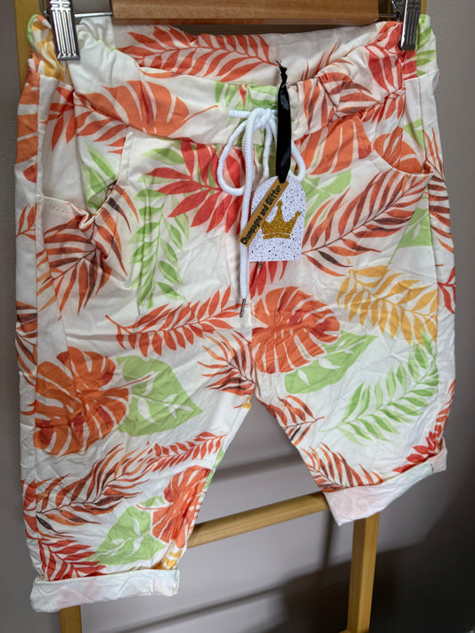 Elephant Ear Short Orange