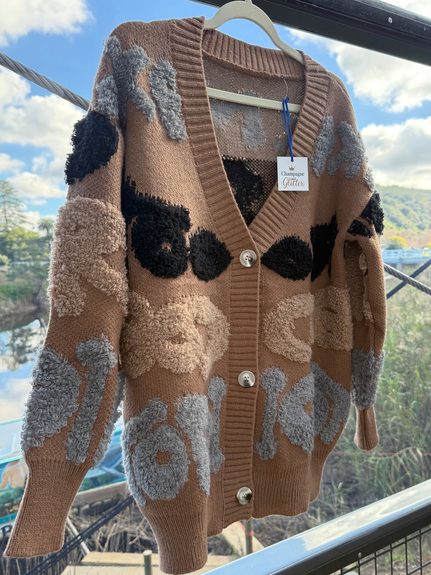 Snuggle Me Knit Brown