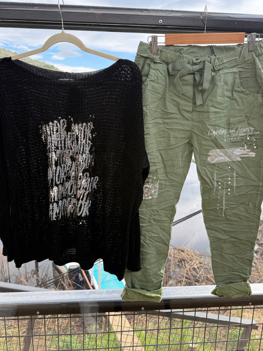 Amor Knit_Black
