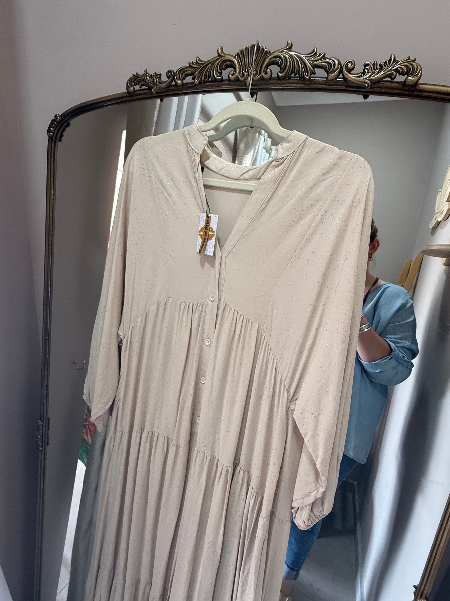 Tribal Silver Dress