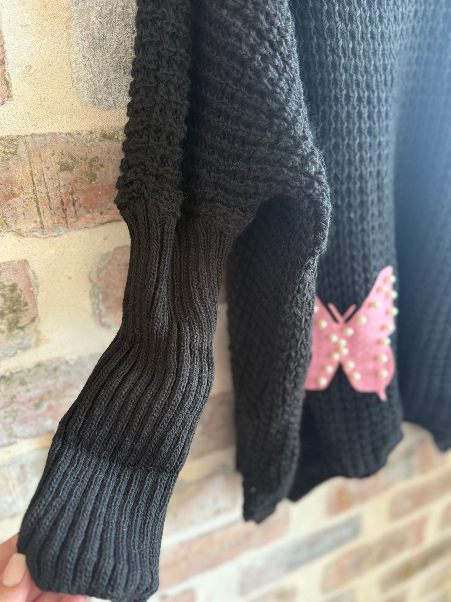 Pearly Butterfly Black