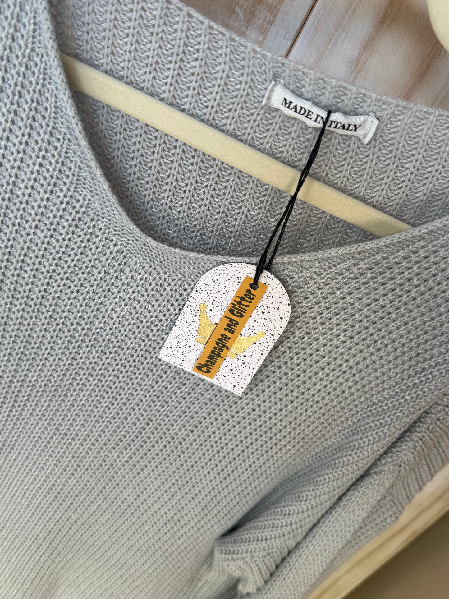 Mary Jane_Knit Grey