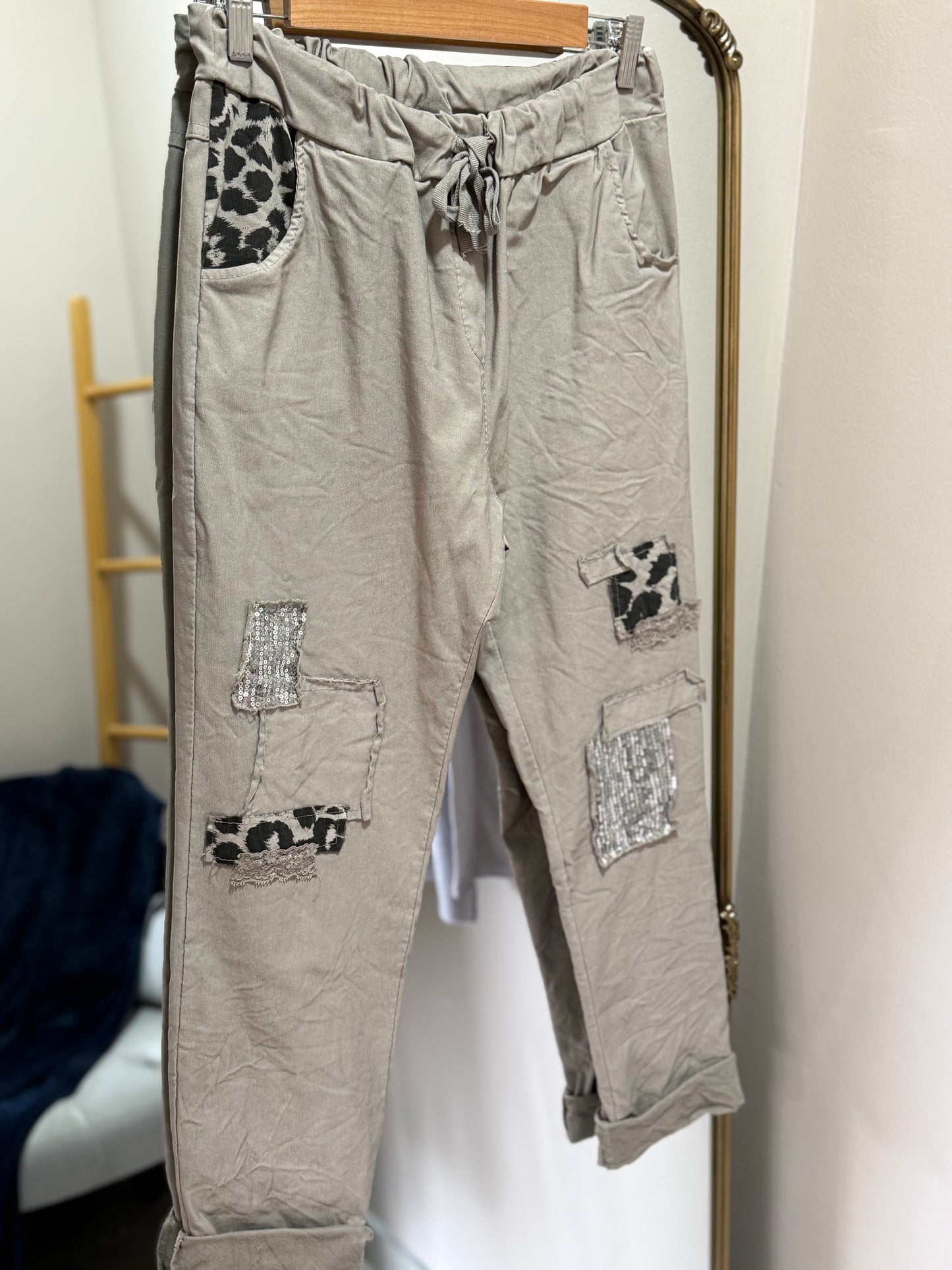 Bianca Patch Taupe
