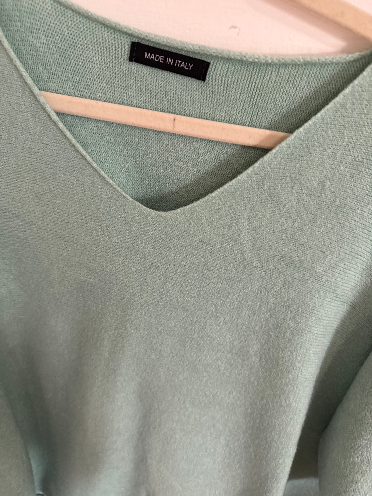 Renata Knitted Blouse Ocean