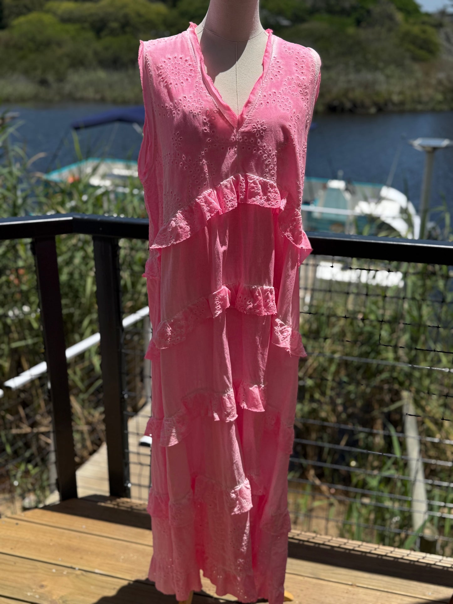Anglaise Pink Dress