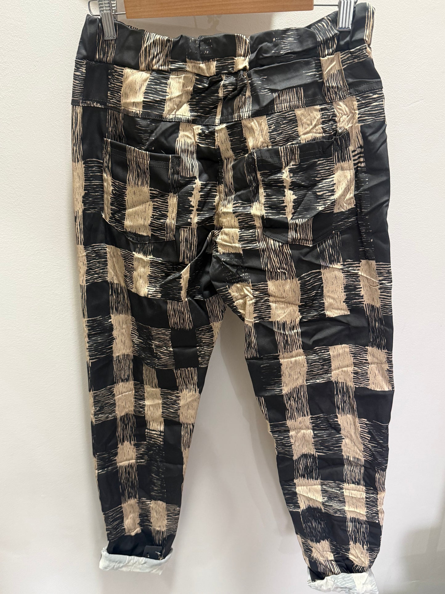 Chess Pant Black