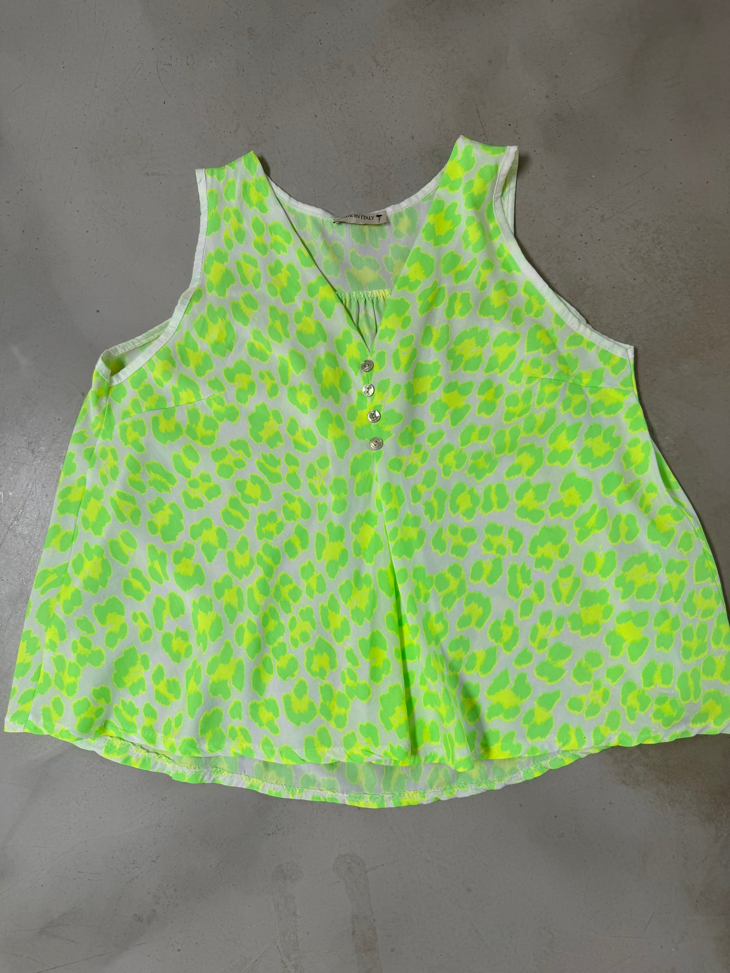 Viva Spring Blouse Lime