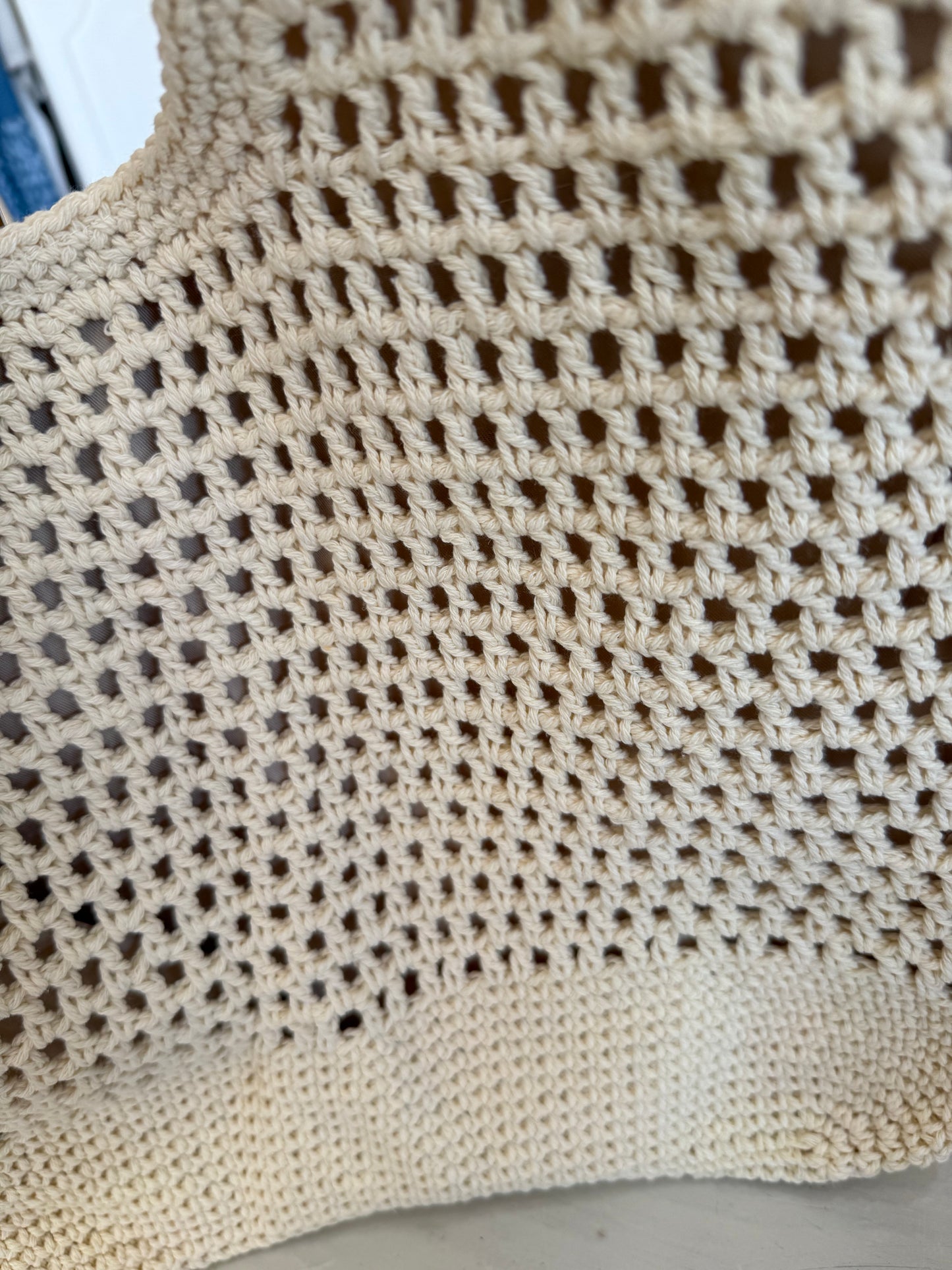 Crochet Nude Bag