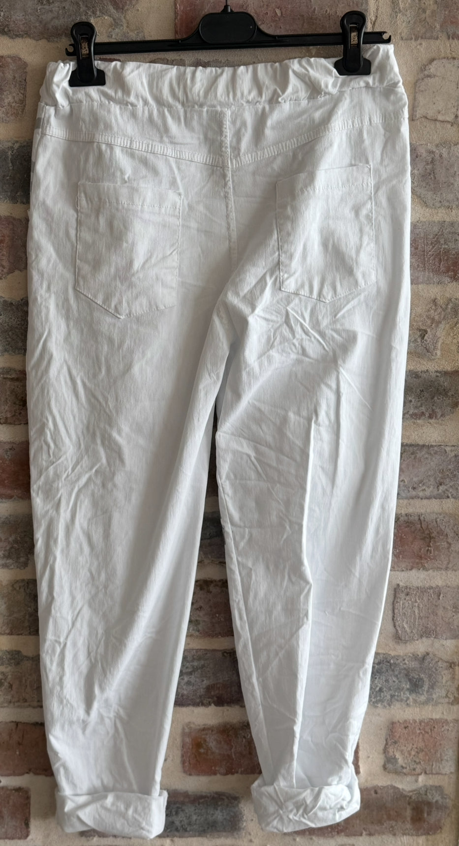 Thinking Pants White