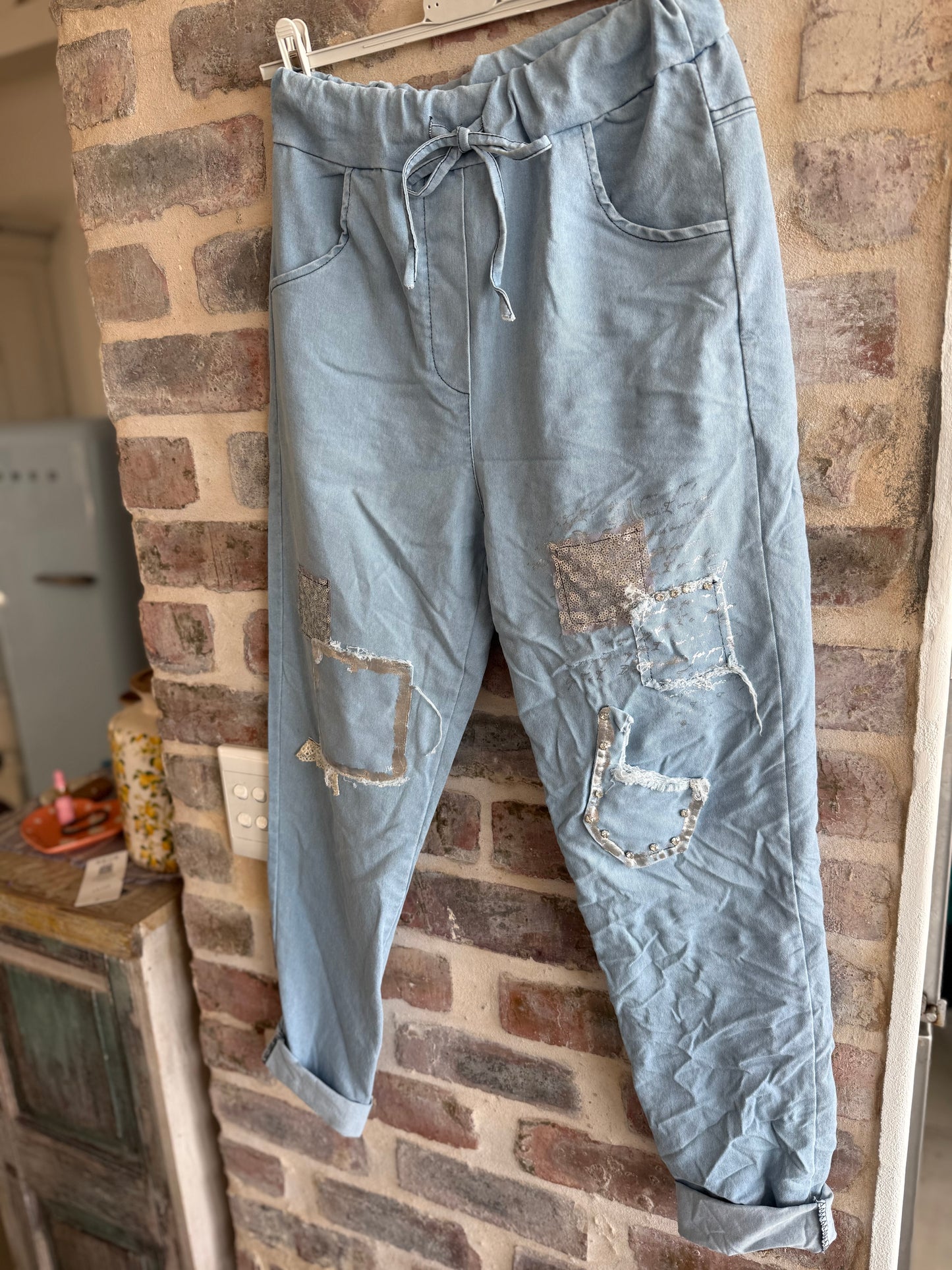 Sparkle Jean Light Wash