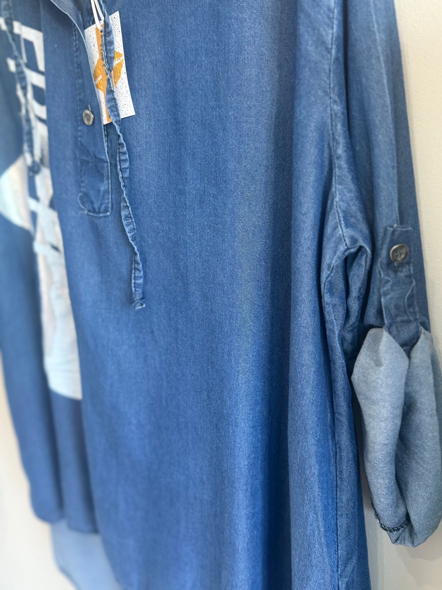 Free 2B Denim Blouse