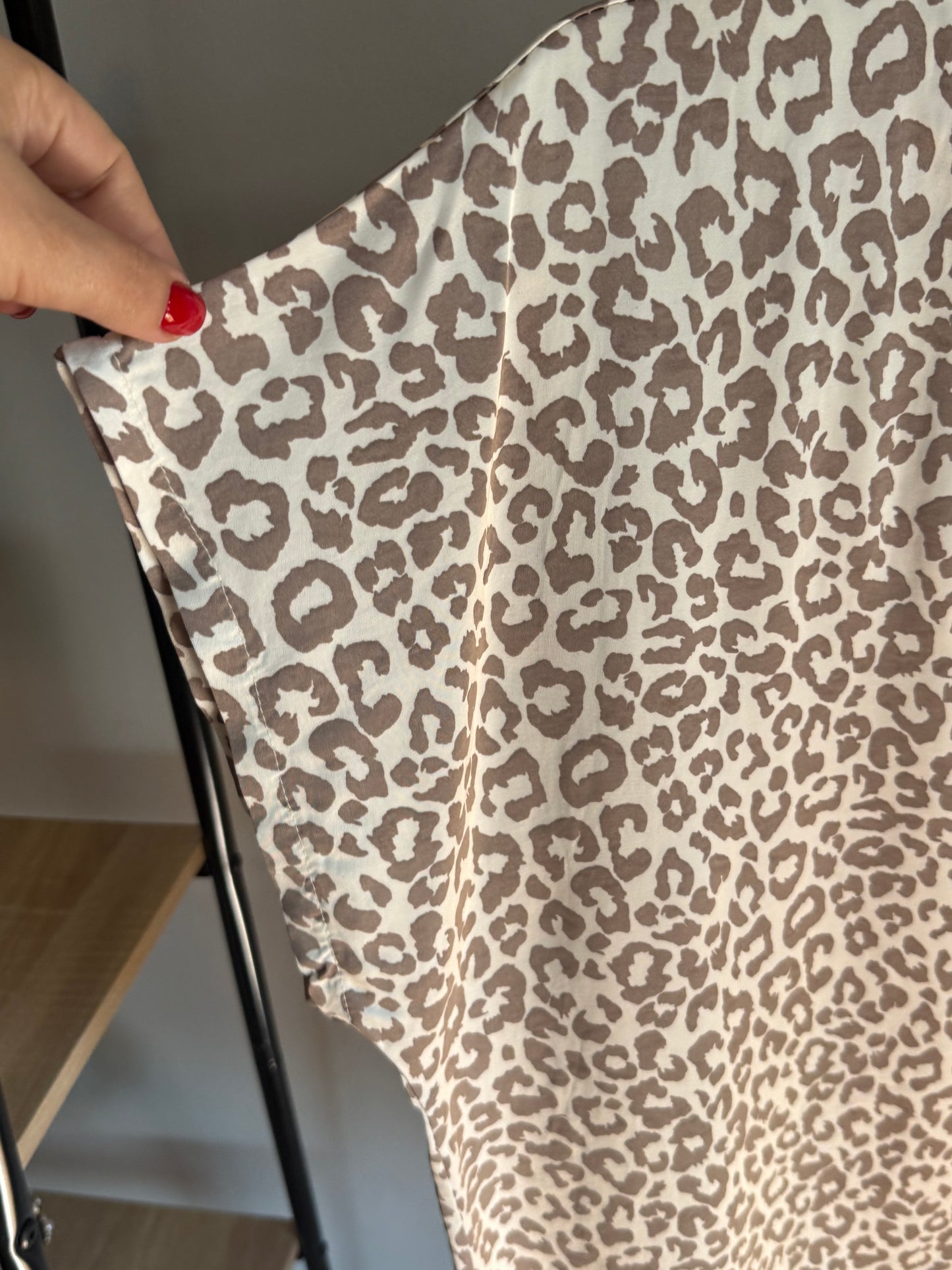 Nudey Leopard Blouse