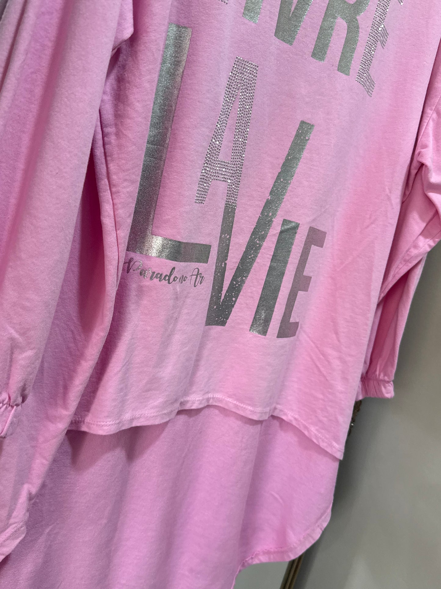 La Vie Blouse Pink