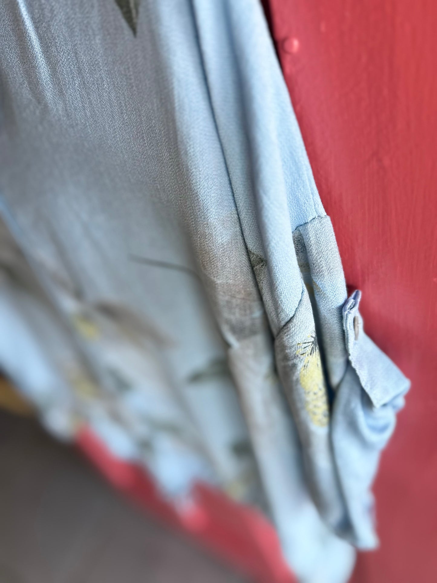 Emmeline Flower Blouse_Sky Blue