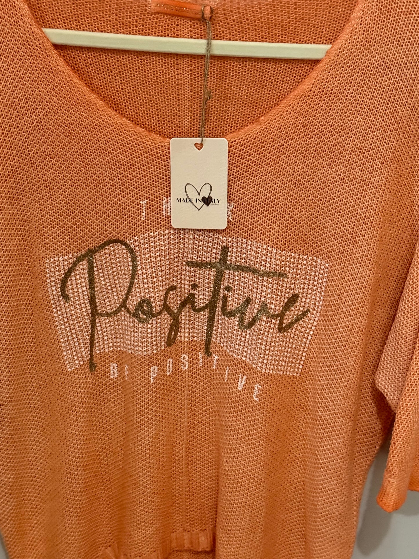 Positive Vibes Peach