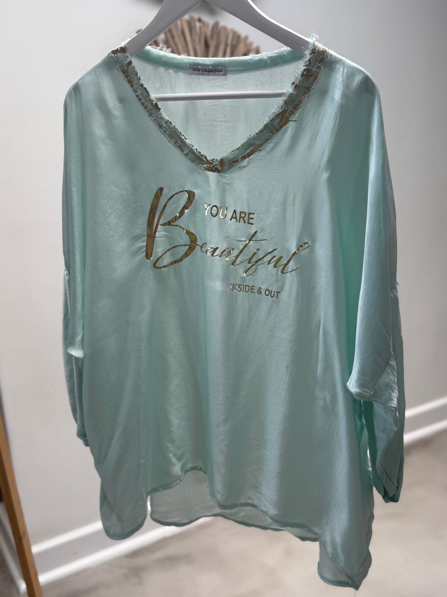 Believe Blouse Mint