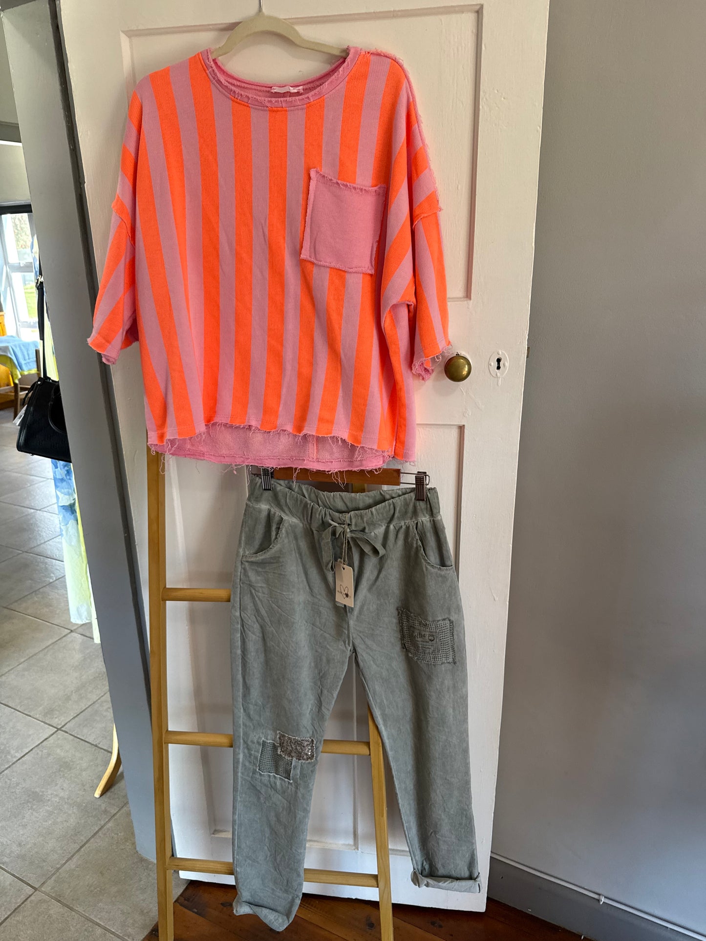 Funky Stripe Blouse