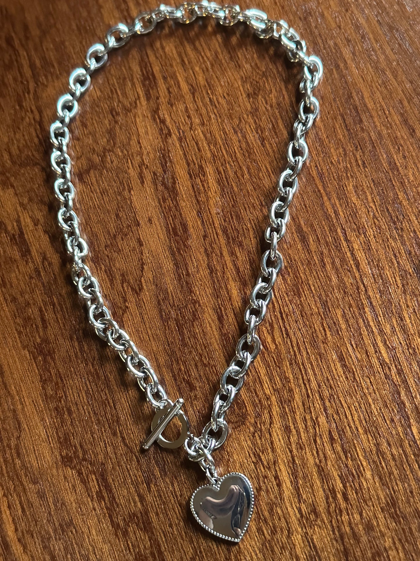 Lock my heart Necklace Silver