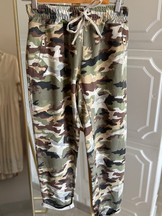 Camo Star Pants