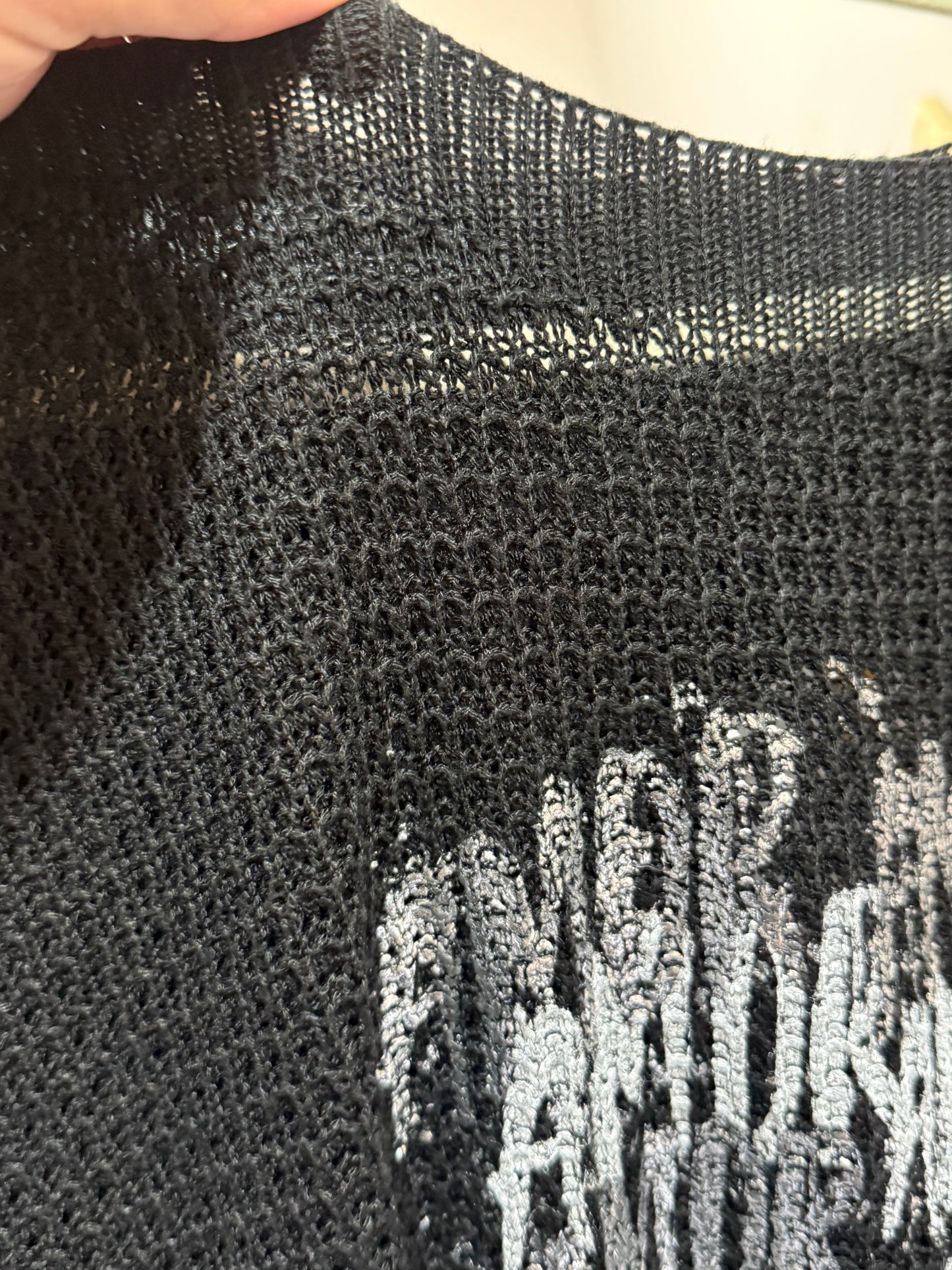 Amor Foil Black Light Knit