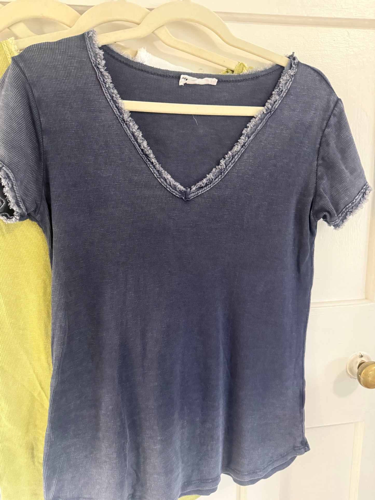 Washed Look Tee Denim