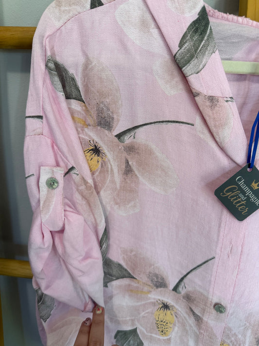 Emmeline Blouse_ Pink