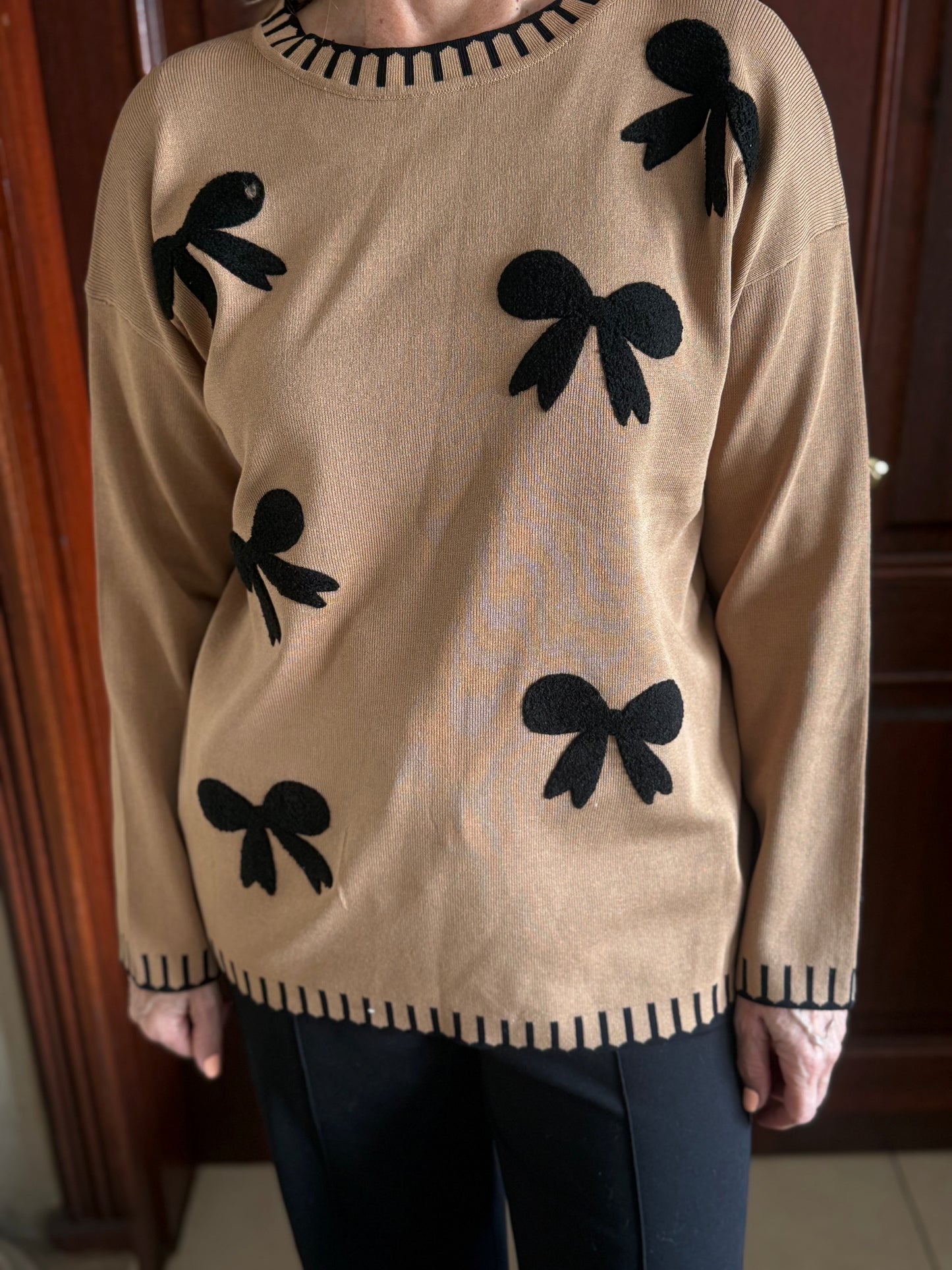 Dior Bow Knit Set