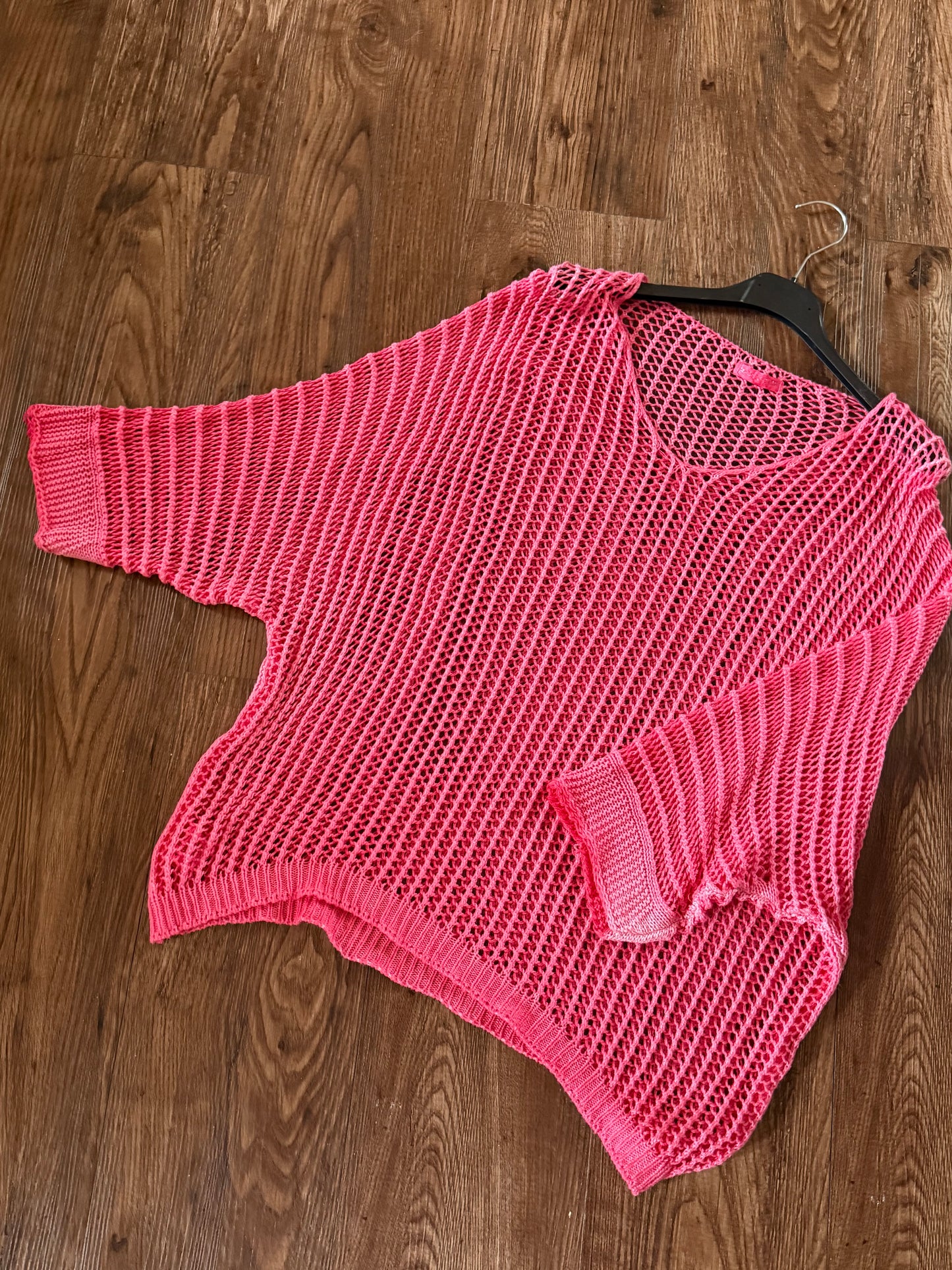 The Knit Blouse Pink