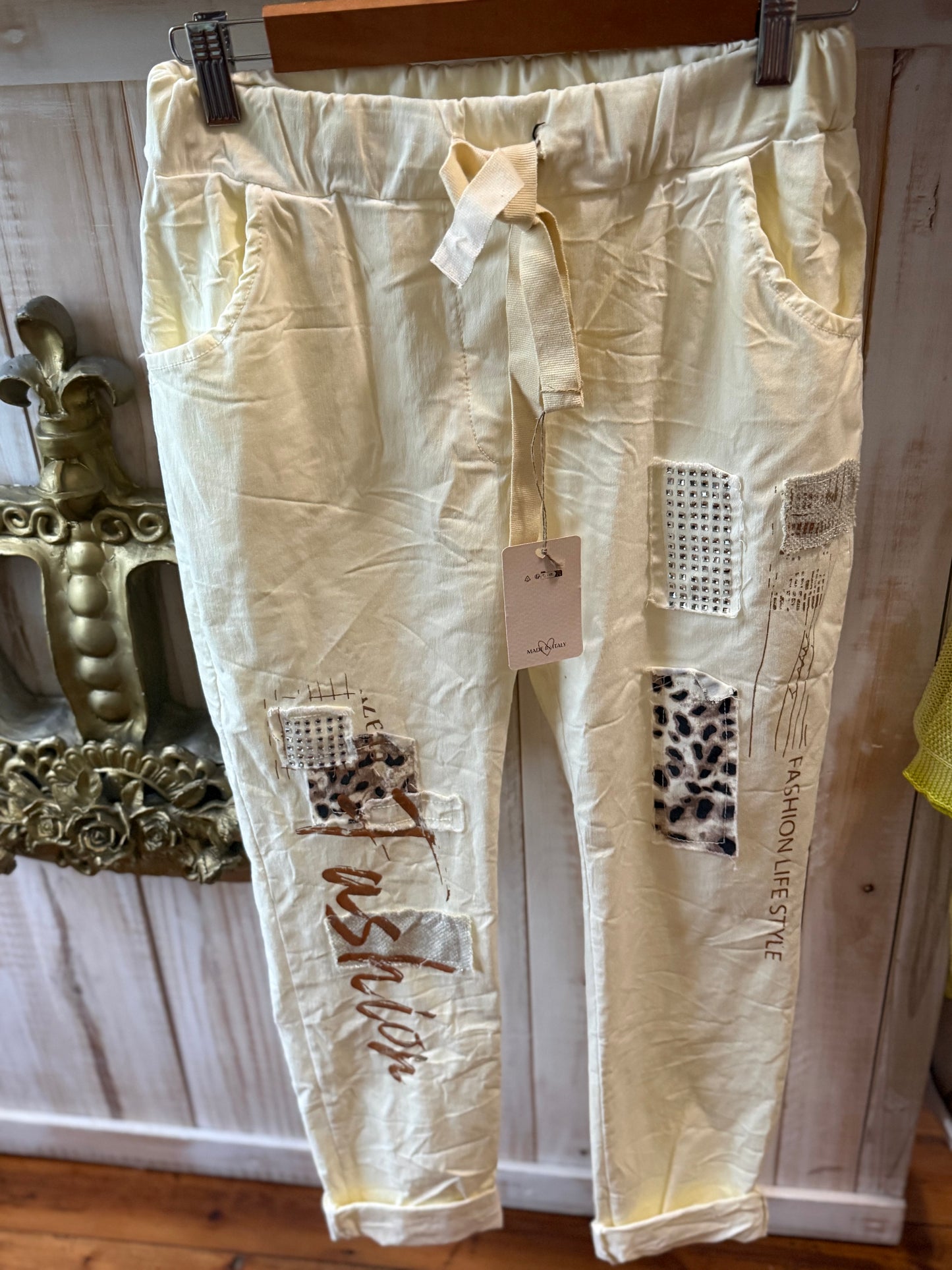 Fashion Pant Yellow 2/2