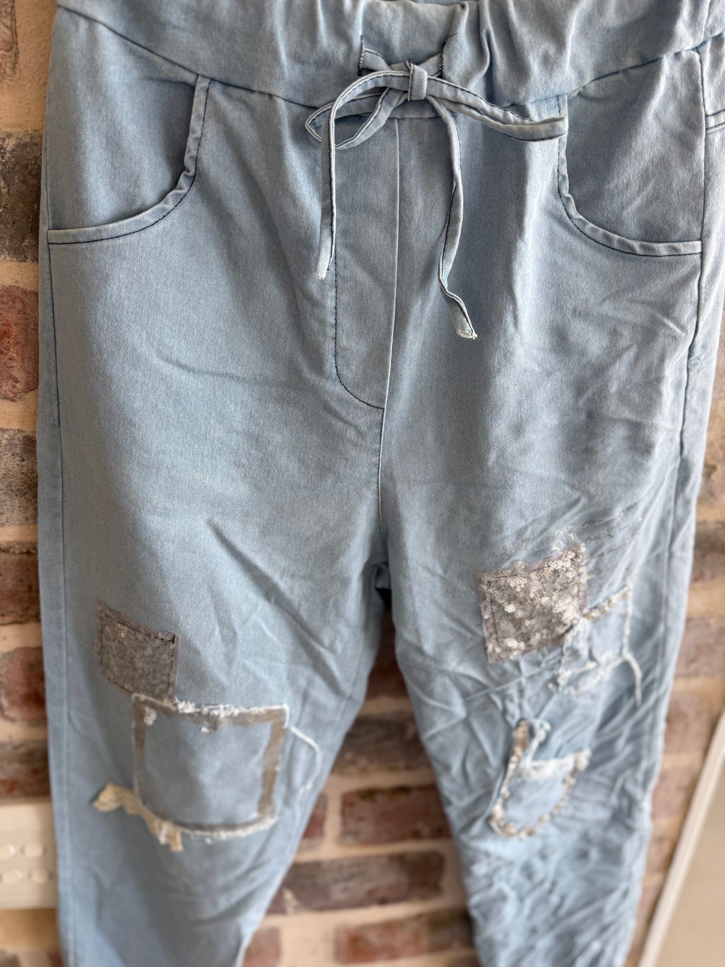 Sparkle Jean Light Wash