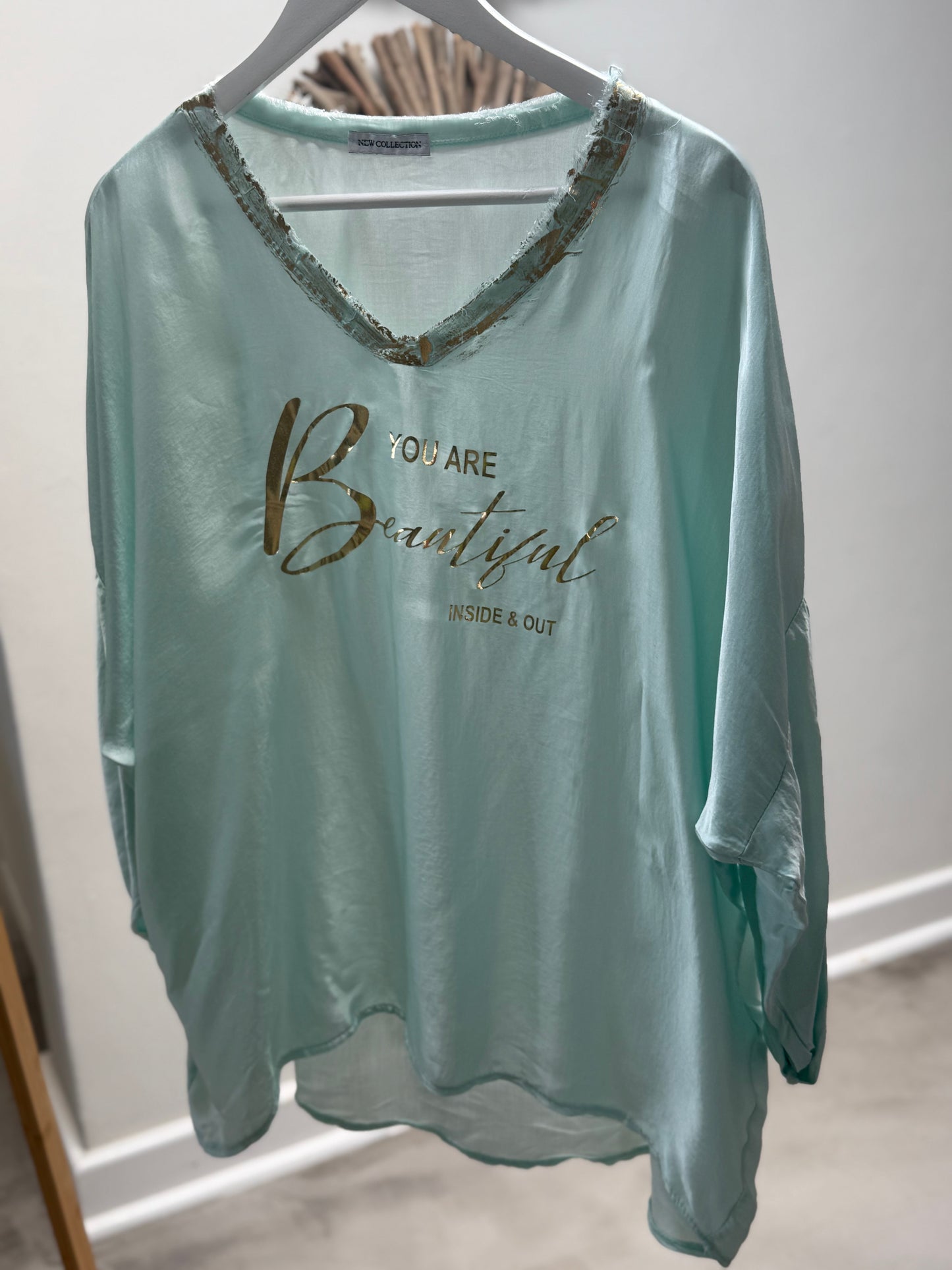 Believe Blouse Mint