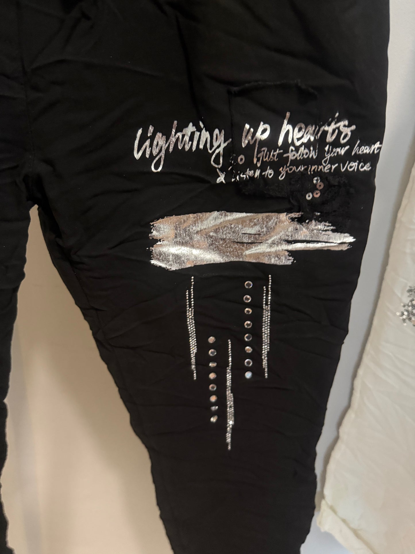 Lightning Pants Black