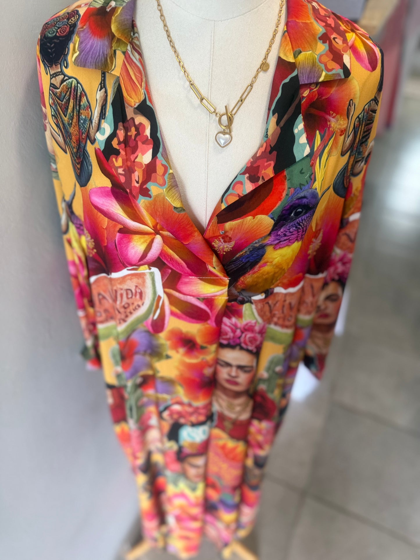 Frida Shirt Long Dress