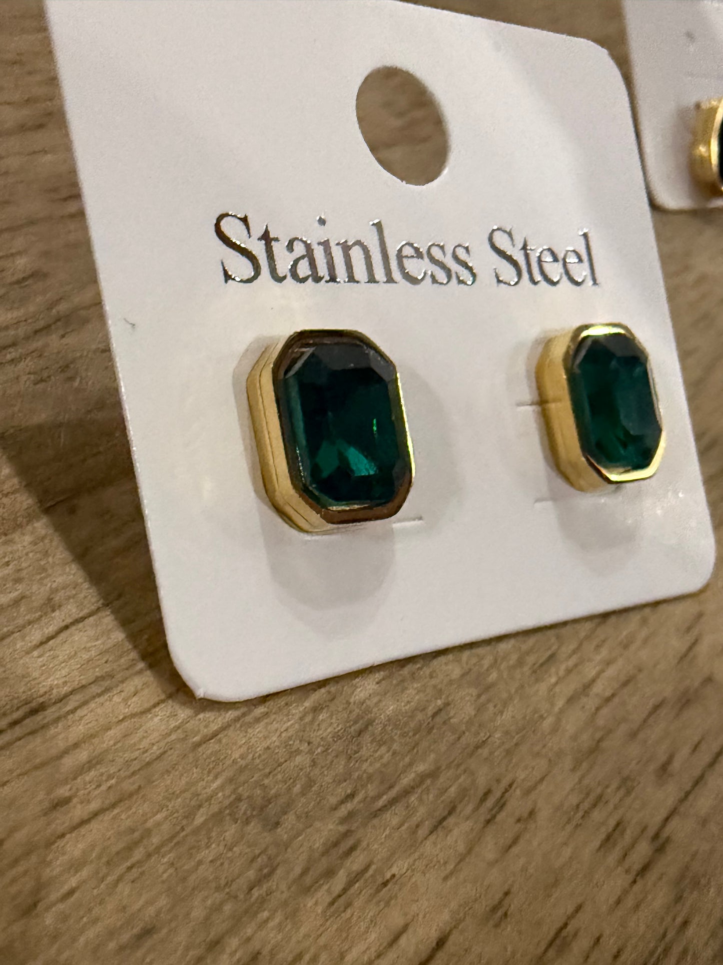 Petite Green Stud