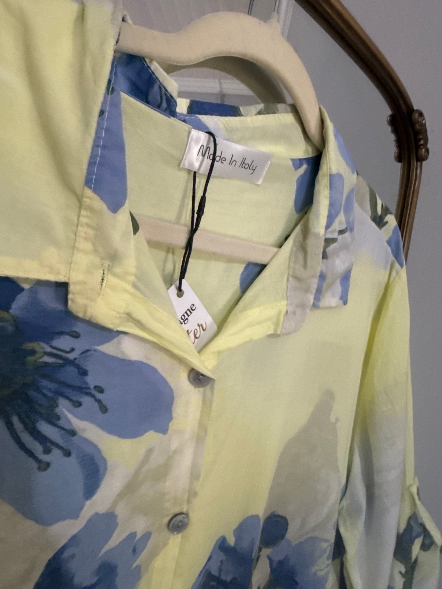 Annette Cotton Yellow Dress