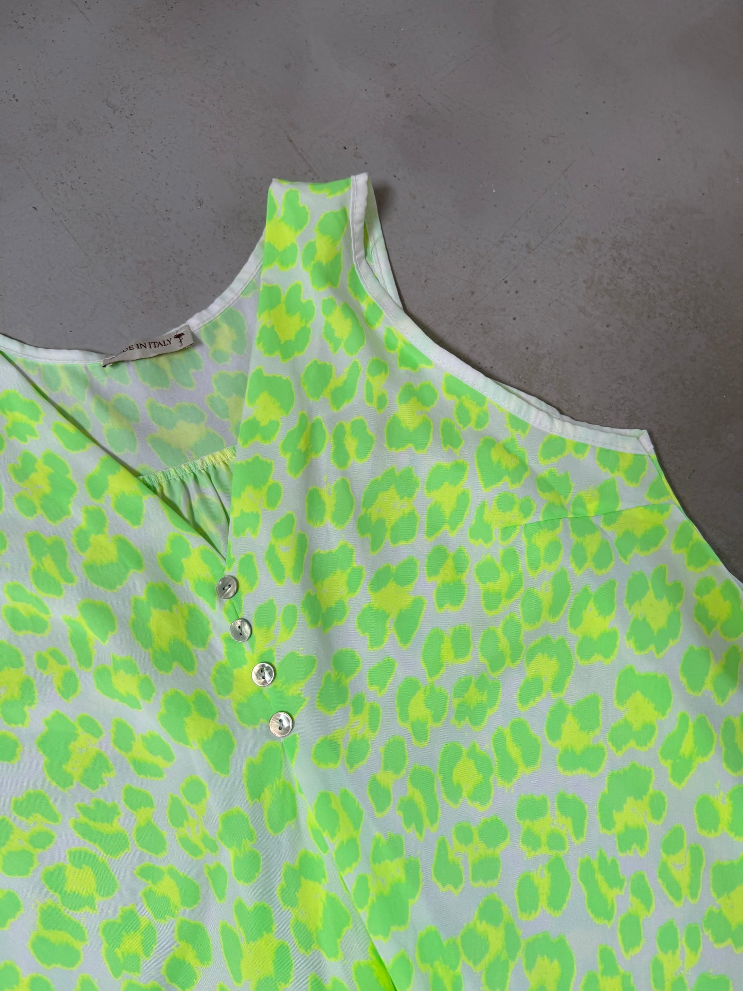 Viva Spring Blouse Lime