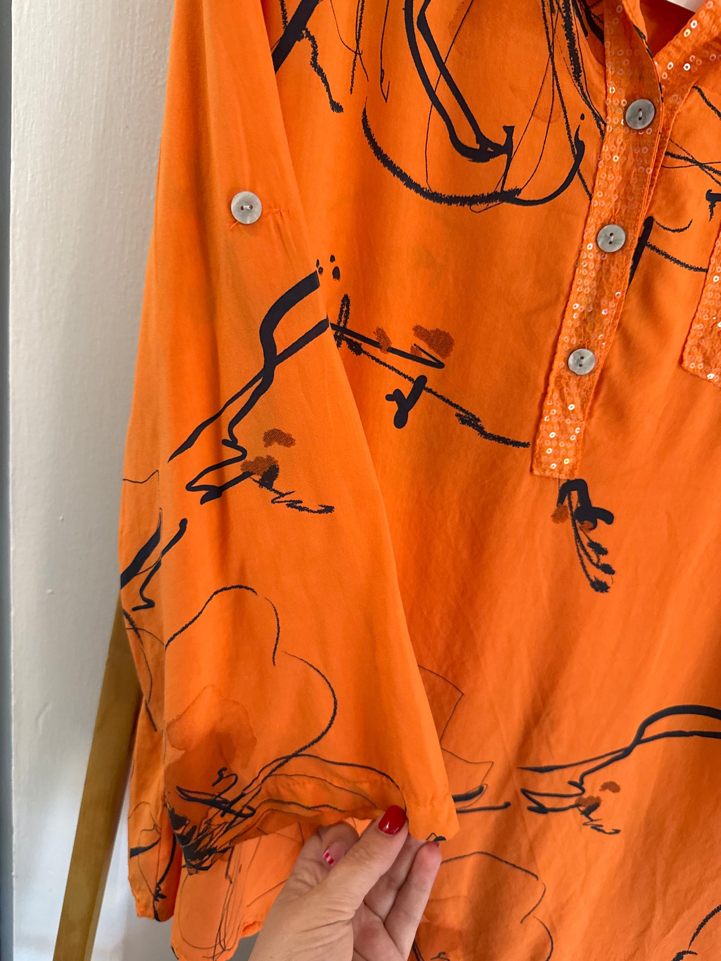 Floral Lines Blouse