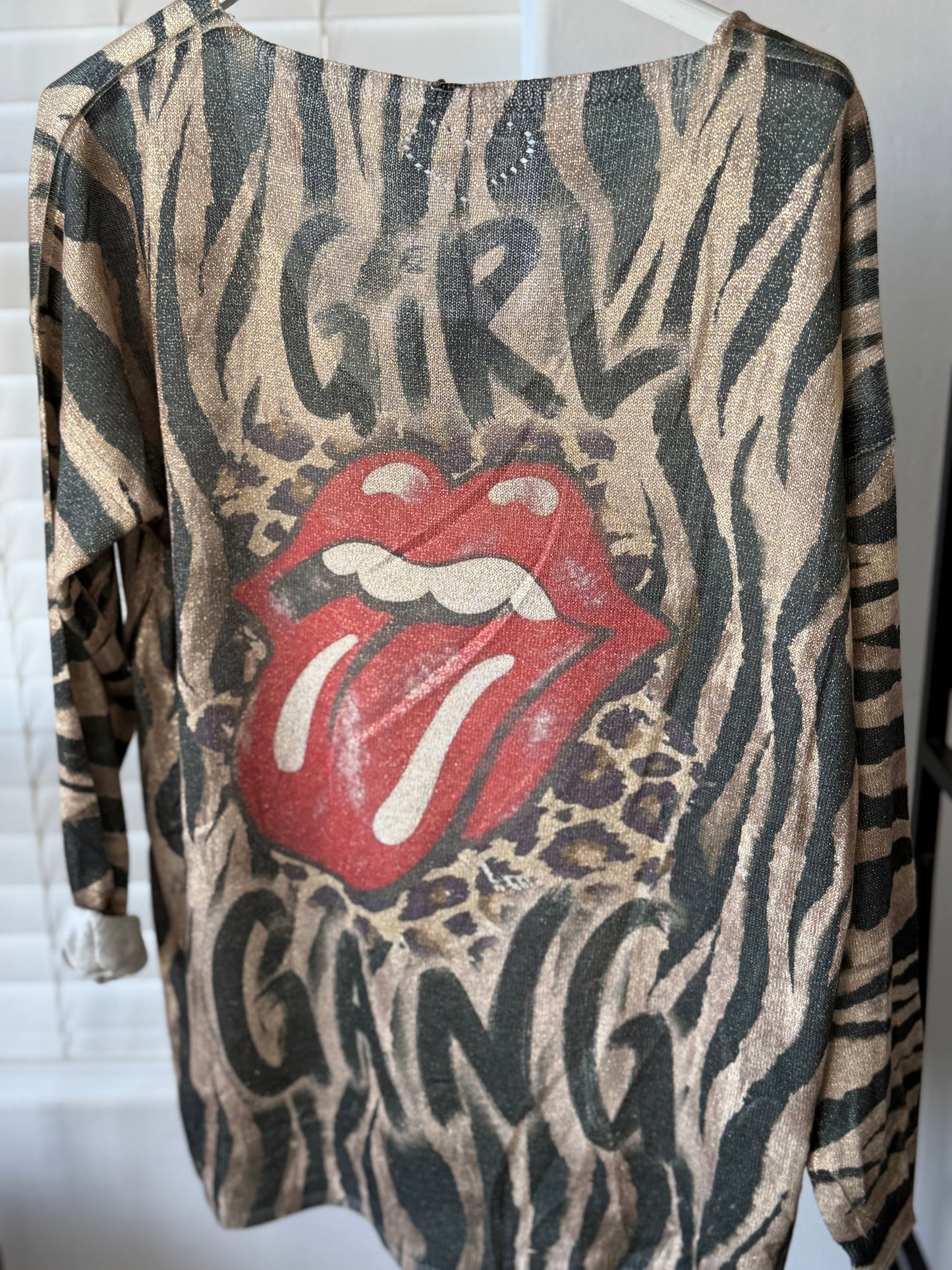 GURL AND Leopard Blouse
