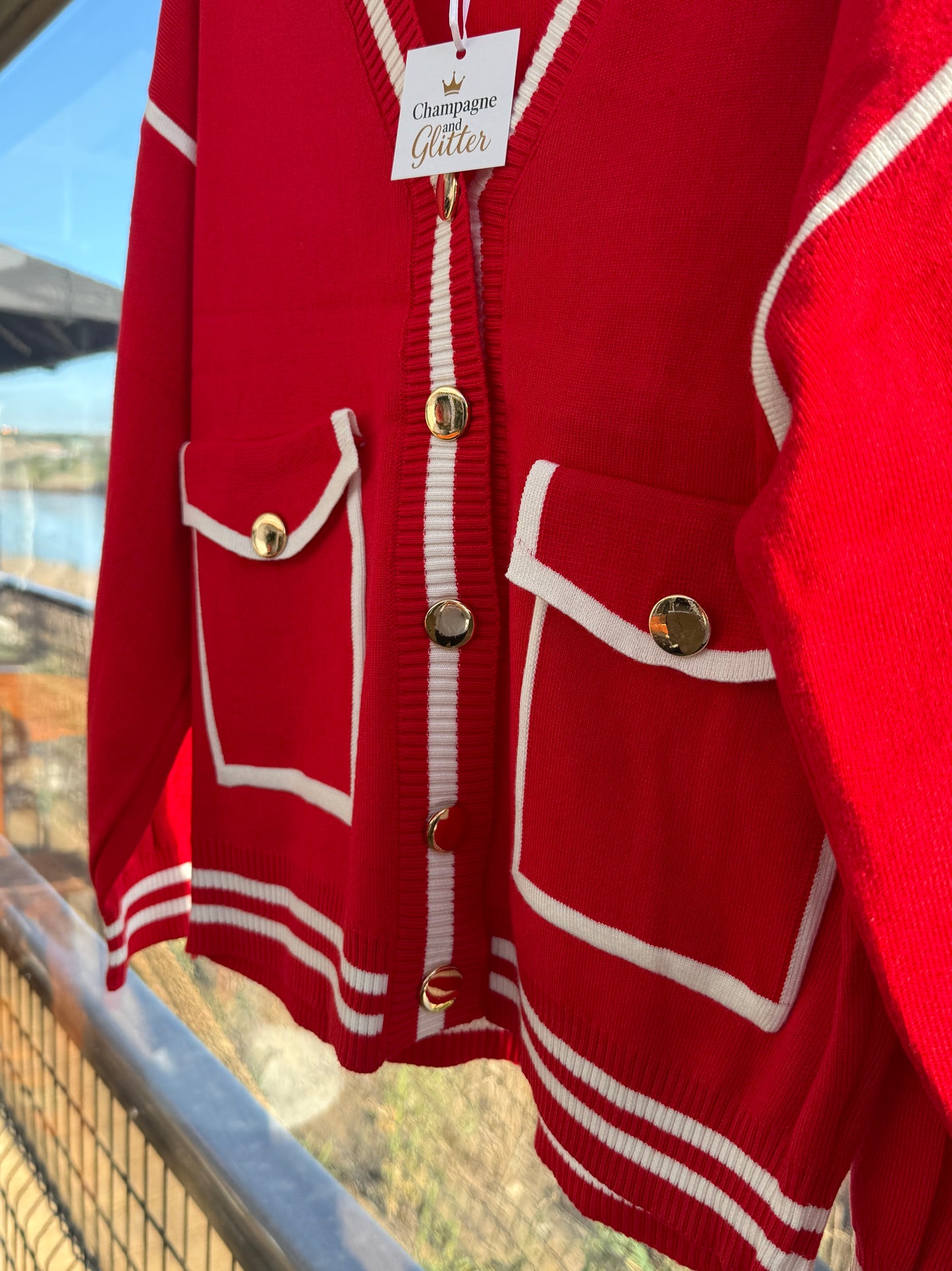 Pretty Woman Cardigan Red