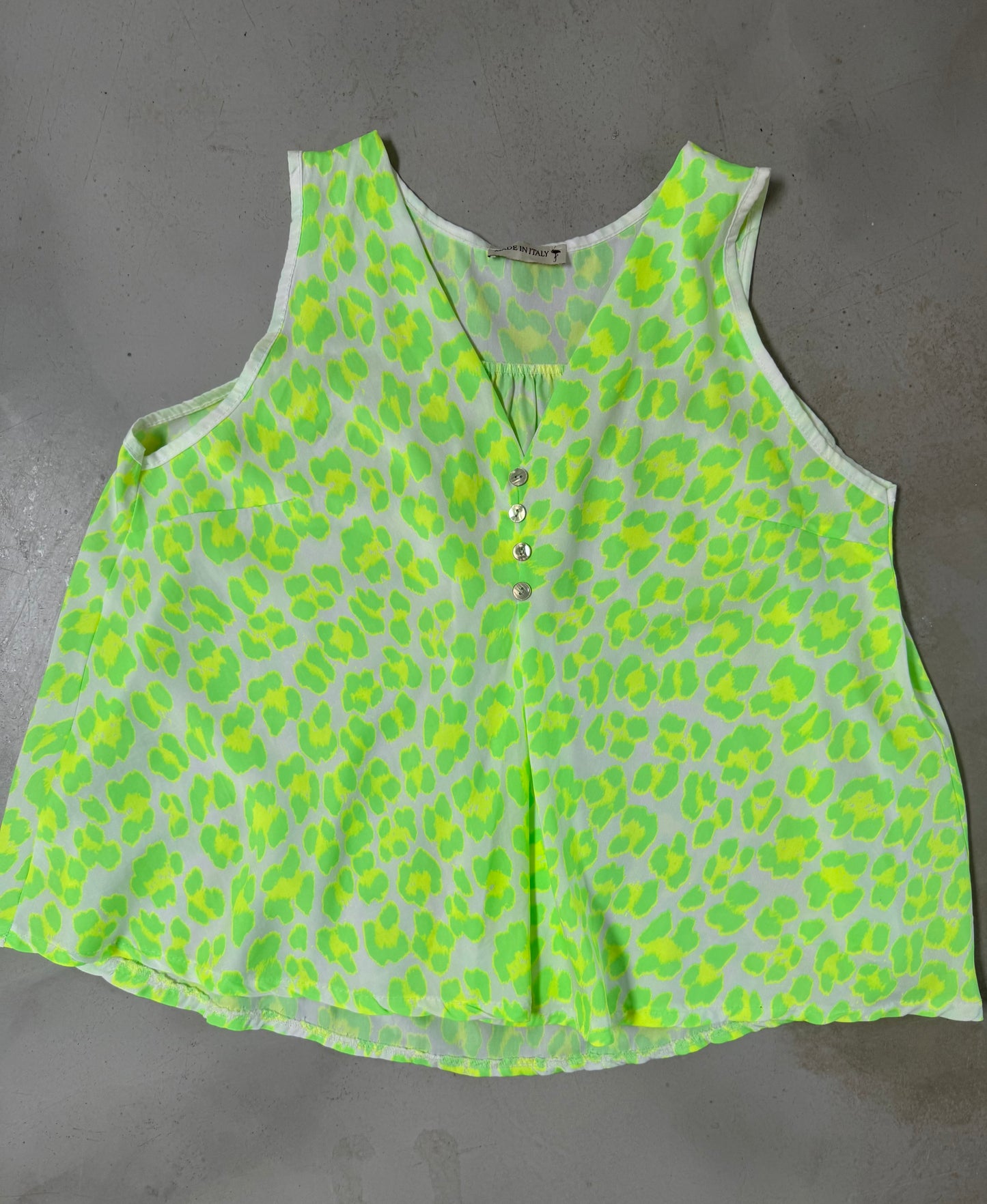 Viva Spring Blouse Lime