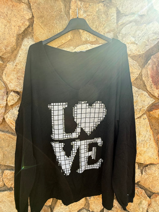 Love And Bling Knit