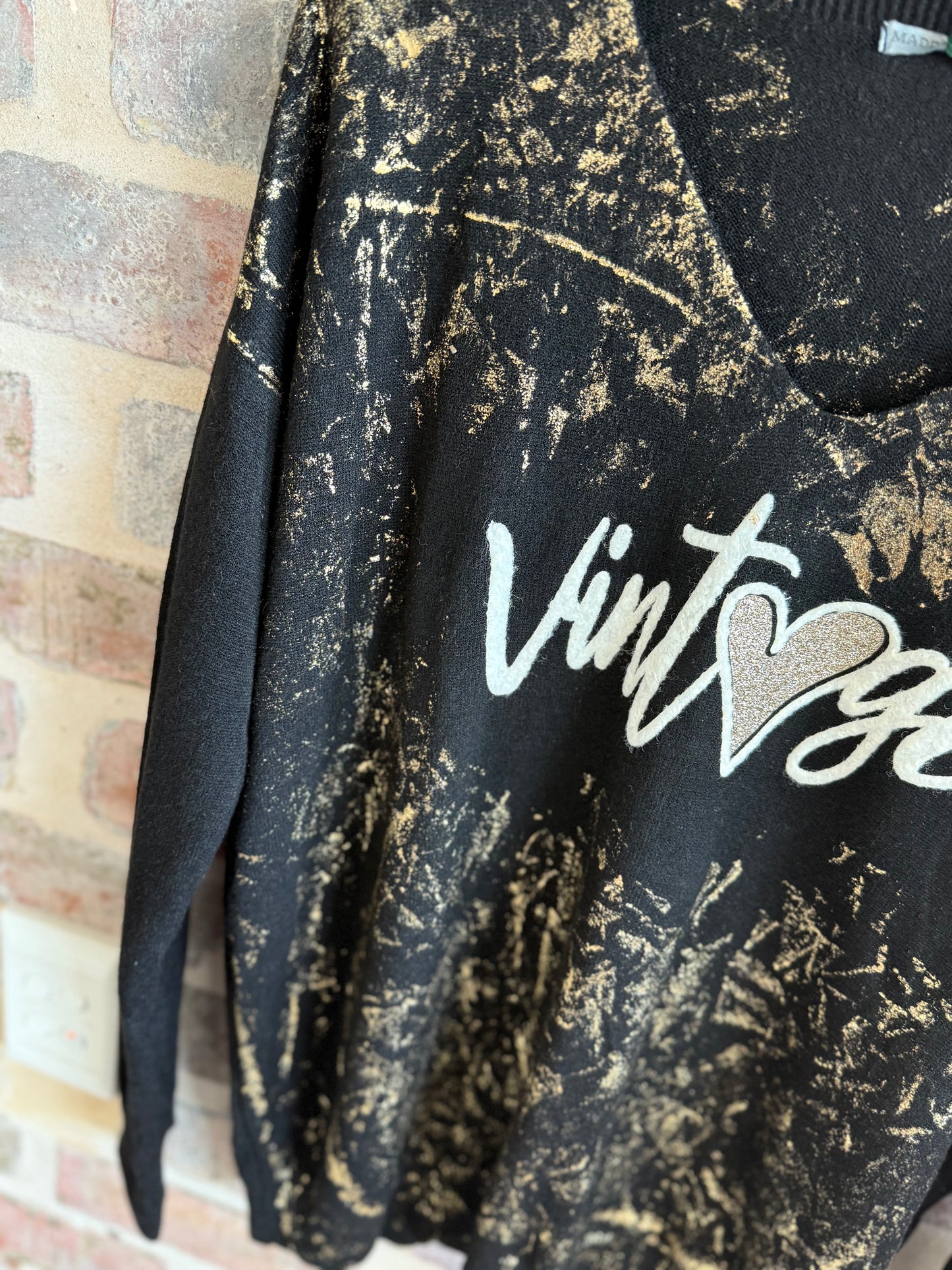 Vintage Knit Black