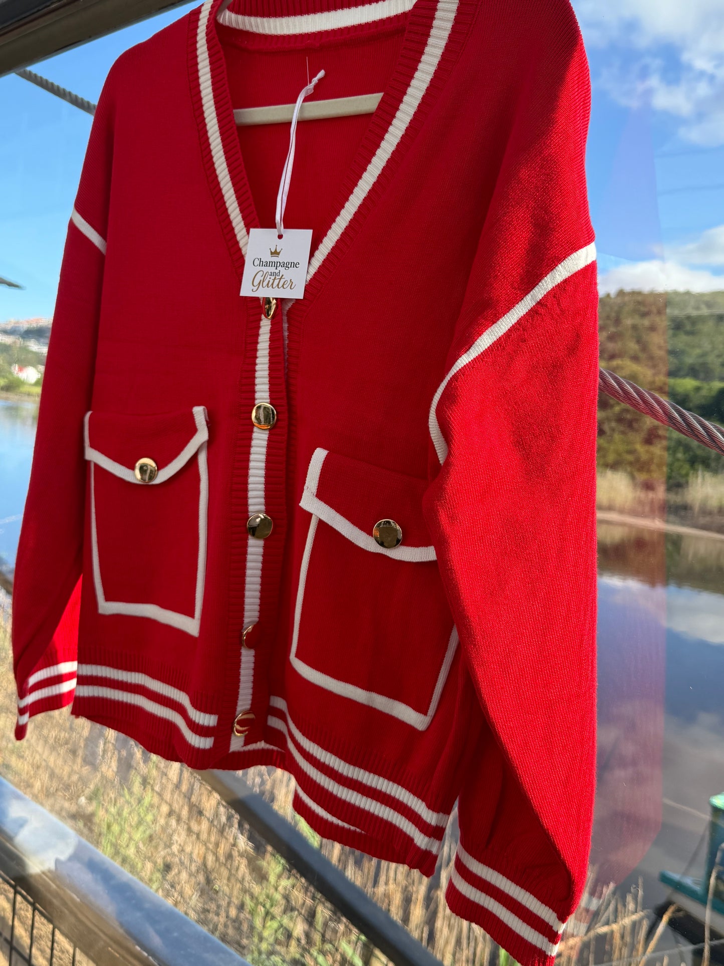Pretty Woman Cardigan Red